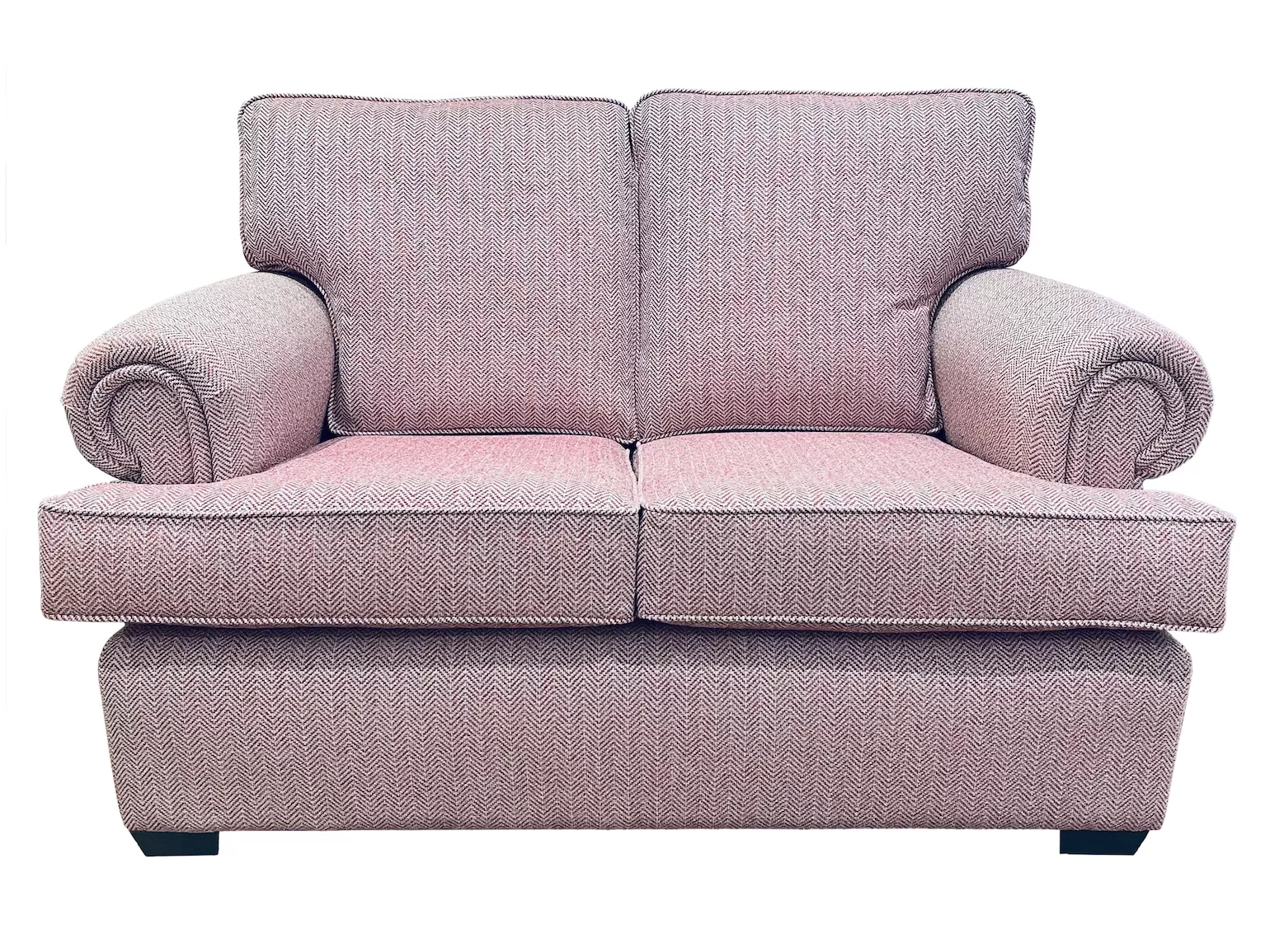 A modern range of furniture similar to the Chatsworth range. These sofas and chairs have a set back scroll arm enhanced by “T” cushions, with high back cushions, ensuring both a comfortable and aesthetically pleasing comfort.
